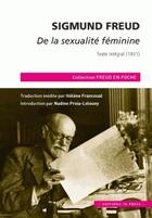 Couverture du livre « De la sexualité féminine ; texte intégral (1931) » de  aux éditions In Press