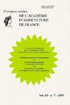Couverture du livre « Machinisme agricole et environnement compte » de Agricole aux éditions Tec Et Doc