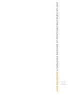 Couverture du livre « John Baldessari : a catalogue raisonné of prints and multiples, 1971-2007 » de Sharon Coplan Hurowitz aux éditions Hudson Hills