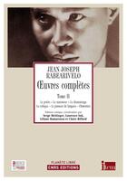 Couverture du livre « Oeuvres complètes t.2 » de Jean-Joseph Rabearivelo aux éditions Cnrs