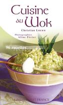 Couverture du livre « Cuisine au wok » de Lherm/Perier aux éditions Ouest France