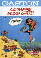 Couverture du livre « Gaston Tome 10 : Lagaffe nous gâte » de Jidehem et Andre Franquin aux éditions Dupuis