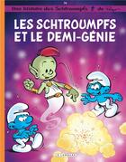 Couverture du livre « Les Schtroumpfs Tome 34 : les Schtroumpfs et le demi-génie » de Peyo aux éditions Lombard