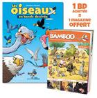 Couverture du livre « Les Oiseaux en BD - tome 01 + Bamboo mag offert » de Alain Sirvent et David Lunven et Jean-Luc Garrera aux éditions Bamboo