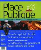 Couverture du livre « PLACE PUBLIQUE n.33 ; Nantes Saint-Nazaire » de  aux éditions Joca Seria