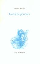 Couverture du livre « Jardin de poupees » de Bourg/Pouppeville aux éditions Fata Morgana