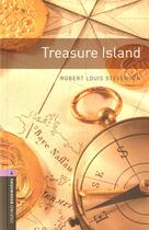 Couverture du livre « Treasure island » de Robert Louis Stevenson aux éditions Oxford Up Elt