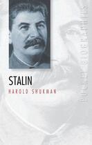 Couverture du livre « Stalin » de Shukman Harold aux éditions History Press Digital