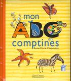 Couverture du livre « Mon abc en comptines » de Hadid/Chapouton aux éditions Pere Castor