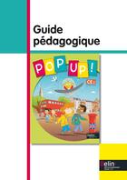 Couverture du livre « POP UP ! » de Geffroy/Gaboreau aux éditions Belin Education