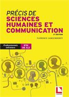 Couverture du livre « Précis de sciences humaines et communication (2e édition) » de Florence Langendorff aux éditions Lamarre