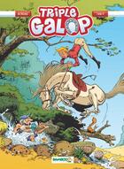 Couverture du livre « Triple galop Tome 9 » de Benoit Du Peloux aux éditions Bamboo