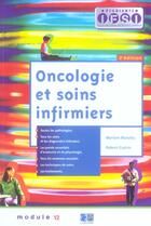 Couverture du livre « Oncologie et soins infirmiers 3eme edition » de Marolla aux éditions Lamarre