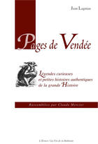 Couverture du livre « Pages de Vendée » de Jean Lagniau aux éditions Etrave