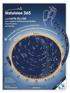 Couverture du livre « Stelvision 365 : une carte du ciel pour repérer facilement les étoiles, tous les jours de l'année » de Bertrand D' Armagnac aux éditions Stelvision