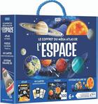 Couverture du livre « Le coffret méga atlas de l'espace : tout savoir sur l'espace » de Aa. Vv. aux éditions Sassi