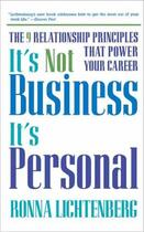 Couverture du livre « It's Not Business, It's Personal » de Lichtenberg Ronna aux éditions Hyperion