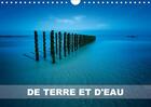 Couverture du livre « De terre et d eau calendrier mural 2018 din a4 horizontal - photographies de paysages cale » de Broens M aux éditions Calvendo