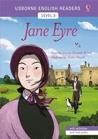 Couverture du livre « Jane Eyre : english readers level 3 » de Charlotte Brontë et Matteo Pincelli aux éditions Usborne