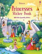 Couverture du livre « Sticker book : Princesses » de Fiona Watt et Elzbieta Jarzabek aux éditions Usborne