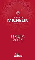 Couverture du livre « Guide rouge Michelin : Italia (édition 2025) » de Collectif Michelin aux éditions Michelin