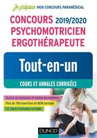 Couverture du livre « Je prépare ; concours psychomotricien ergothérapeute tout-en-un (2e édition) » de Corinne Pelletier aux éditions Dunod