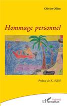 Couverture du livre « Hommage personnel » de Olivier Ollon aux éditions L'harmattan