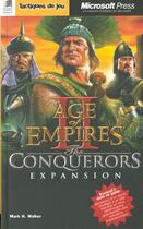Couverture du livre « Microsoft Age Of Empires Ii ; The Conquerors Expansion ; Tactiques De Jeu » de Mark-H Walker aux éditions Microsoft Press