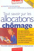 Couverture du livre « Tout Savoir Sur Les Allocations Chomage 2000 » de B Lobry aux éditions Rebondir