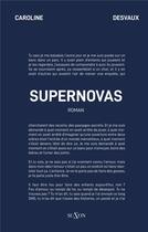 Couverture du livre « Supernovas » de Caroline Desvaux aux éditions Books On Demand