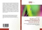 Couverture du livre « Modification des conditions climatiques et l'avancée de la mer : Niveau de la côte nord de la presqu'île du Cap-Vert (De Yoff à Guédiawaye): Enjeux et Perspectives » de Ibrahima Pouye aux éditions Editions Universitaires Europeennes