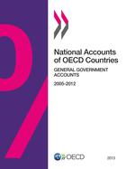 Couverture du livre « National Acounts Of Ocde Countries, General Government Accounts 2013 » de Ocde aux éditions Ocde