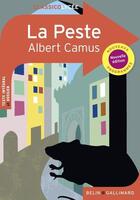 Couverture du livre « La peste » de Albert Camus aux éditions Belin Education