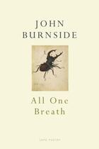 Couverture du livre « All One Breath » de John Burnside aux éditions Random House Digital