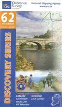 Couverture du livre « Carlow/wexford/wicklow » de  aux éditions Ordnance Survey