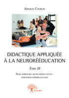 Couverture du livre « Didactique appliquée à la neurorééducation t.3 » de Arnaud Choplin aux éditions Editions Edilivre