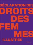 Couverture du livre « Déclaration des droits des femmes illustrée » de Anne Bouillon aux éditions Epa