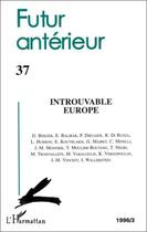 Couverture du livre « Introuvable europe - vol37 » de  aux éditions L'harmattan