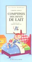 Couverture du livre « Comptines des dents de lait » de Corinne Albaut aux éditions Actes Sud