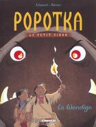 Couverture du livre « Popotka le petit sioux t.2 ; le wendigo » de David Chauvel et Fred Simon aux éditions Delcourt