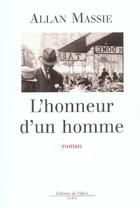 Couverture du livre « L'honneur d'un homme » de Massie-A aux éditions Fallois