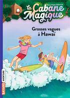 Couverture du livre « La cabane magique Tome 23 : grosses vagues à Hawaï » de Mary Pope Osborne aux éditions Bayard Jeunesse