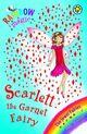 Couverture du livre « Rainbow Magic: The Jewel Fairies: 23: Scarlett the Garnet Fairy » de Daisy Meadows aux éditions Epagine