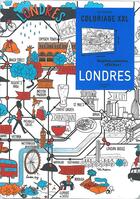 Couverture du livre « Art-thérapie : coloriages XXL ; Londres » de Catherine Pioli aux éditions Hachette Pratique