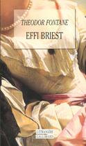 Couverture du livre « Effi briest » de Theodor Fontane aux éditions Gallimard