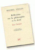 Couverture du livre « Reflexions sur la philosophie et le droit » de Villey/Frison-Roche aux éditions Puf