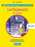 Couverture du livre « L'orthophoniste en vacances » de Mim et Jess Pauwels aux éditions Magnard