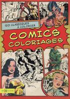 Couverture du livre « Comics coloriage ; 120 classiques à colorier » de  aux éditions Hors Collection