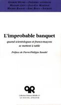 Couverture du livre « L'improbable banquet » de  aux éditions Nouvel Athanor