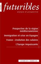 Couverture du livre « Prospective de la région méditerranéenne » de Rossetti Di Valdalbe aux éditions Futuribles